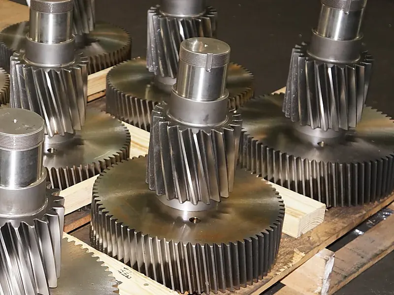 Large diameter machined parts and sleeves